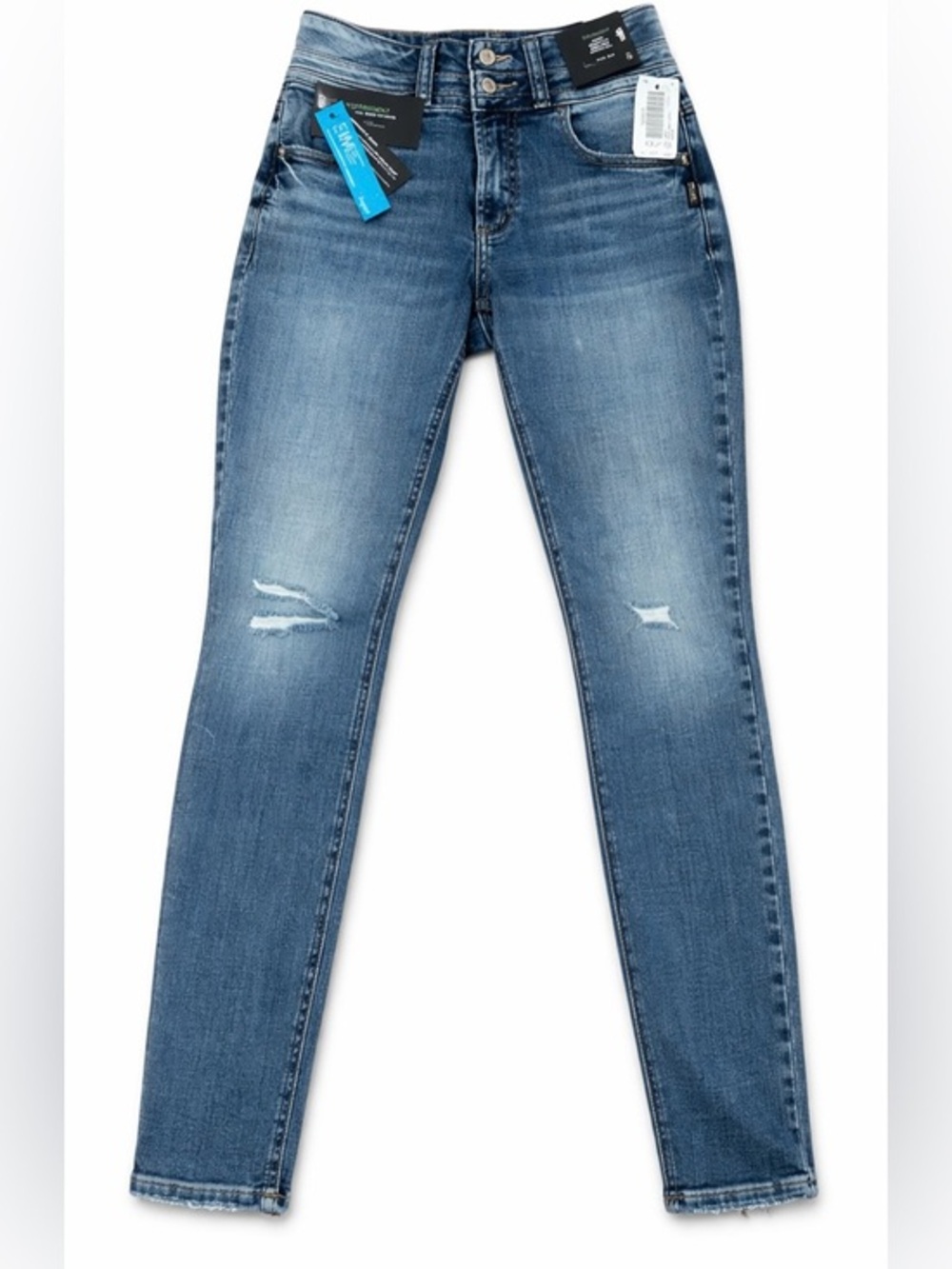 NWT Silver Jeans Avery Curvy High Rise Skinny Jeans W26 L29